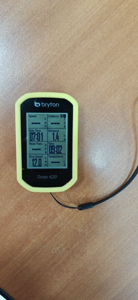 Велокомпьютер Bryton Rider 420 GPS - Как новый!