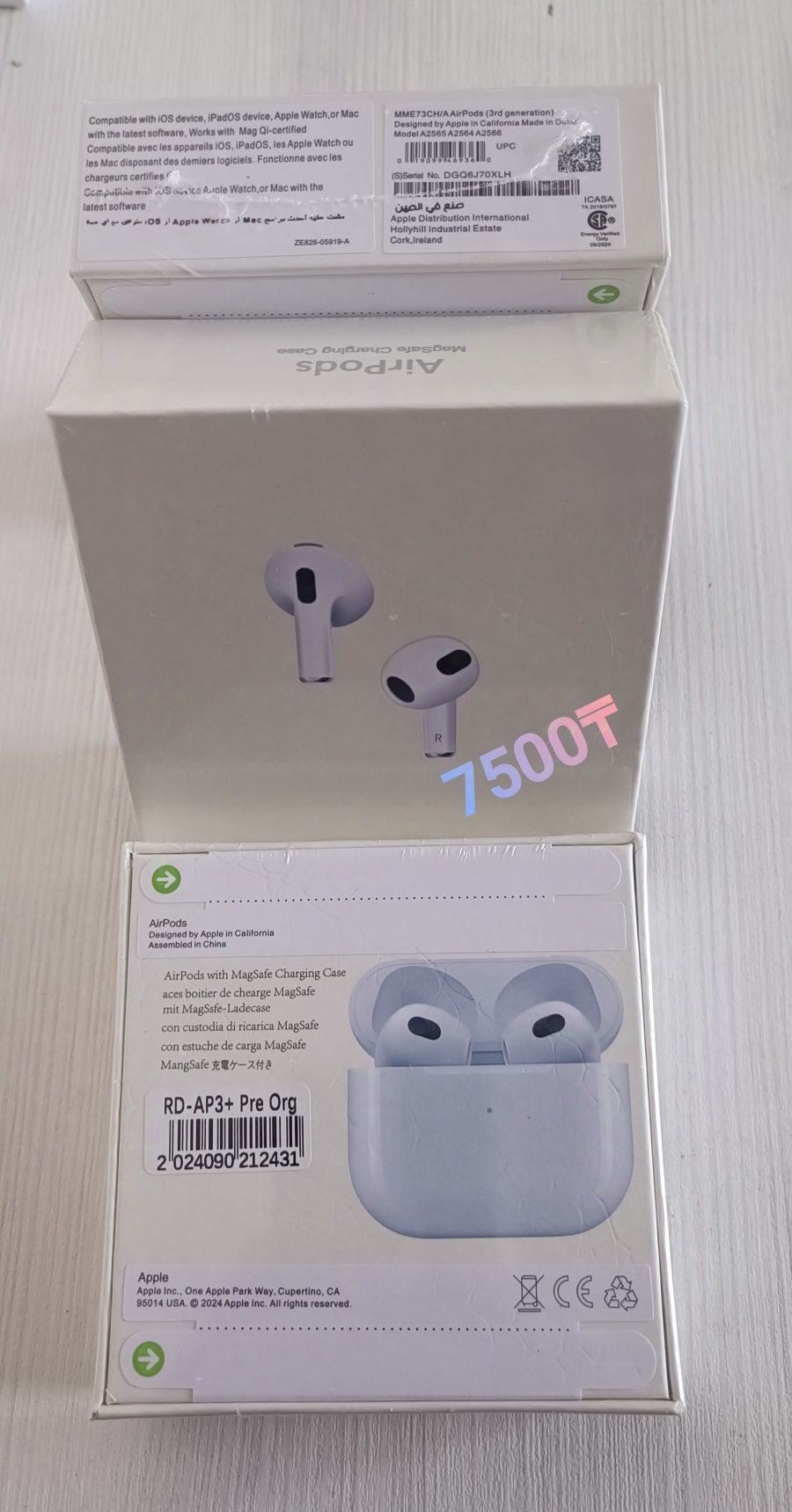 Наушники беспроводные. Айрподсы 4 ANC.Айрподс 3. Айрподс 4. AirPods.