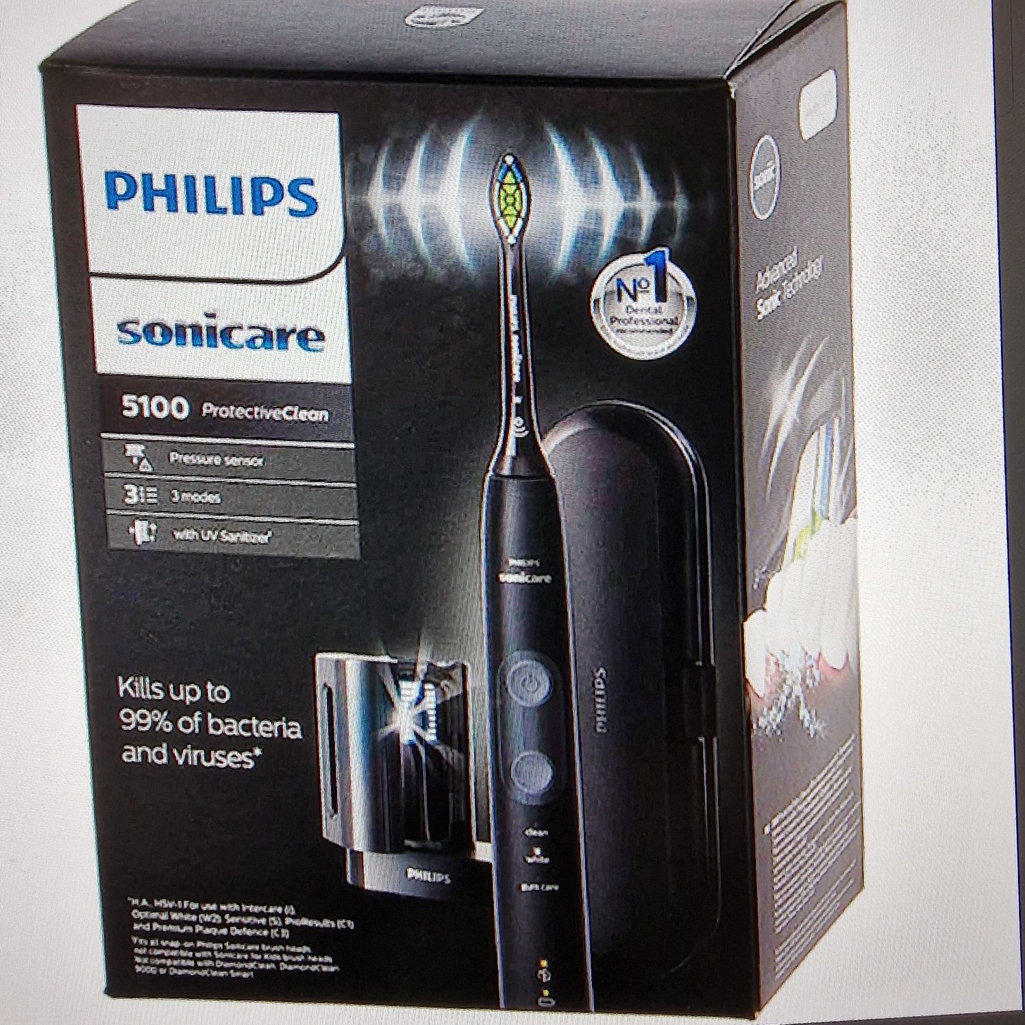 Электрическая зубная щетка Philips Sonicare ProtectiveClean 5100 HX685
