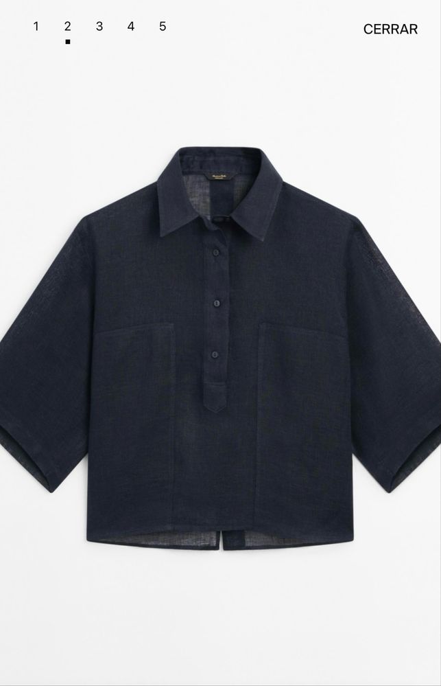 Рубашка топ Massimo Dutti