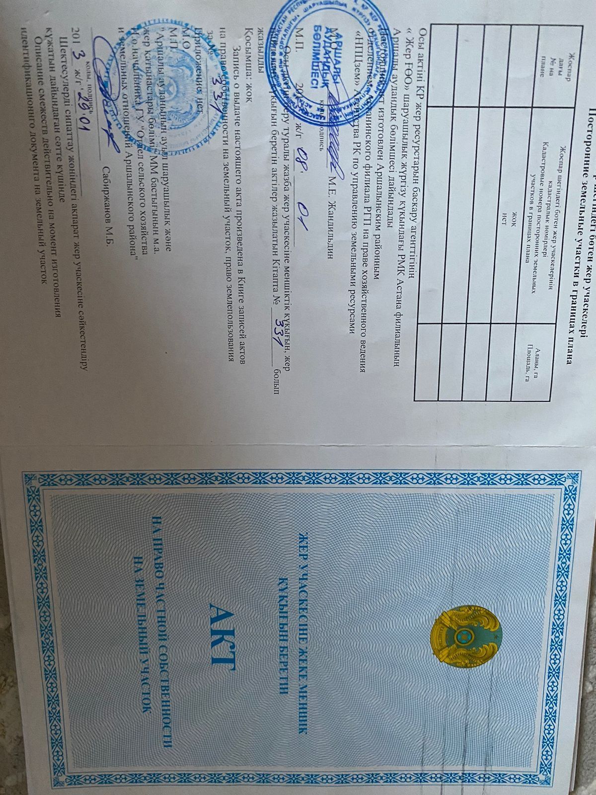 Участок в Жибек жолы