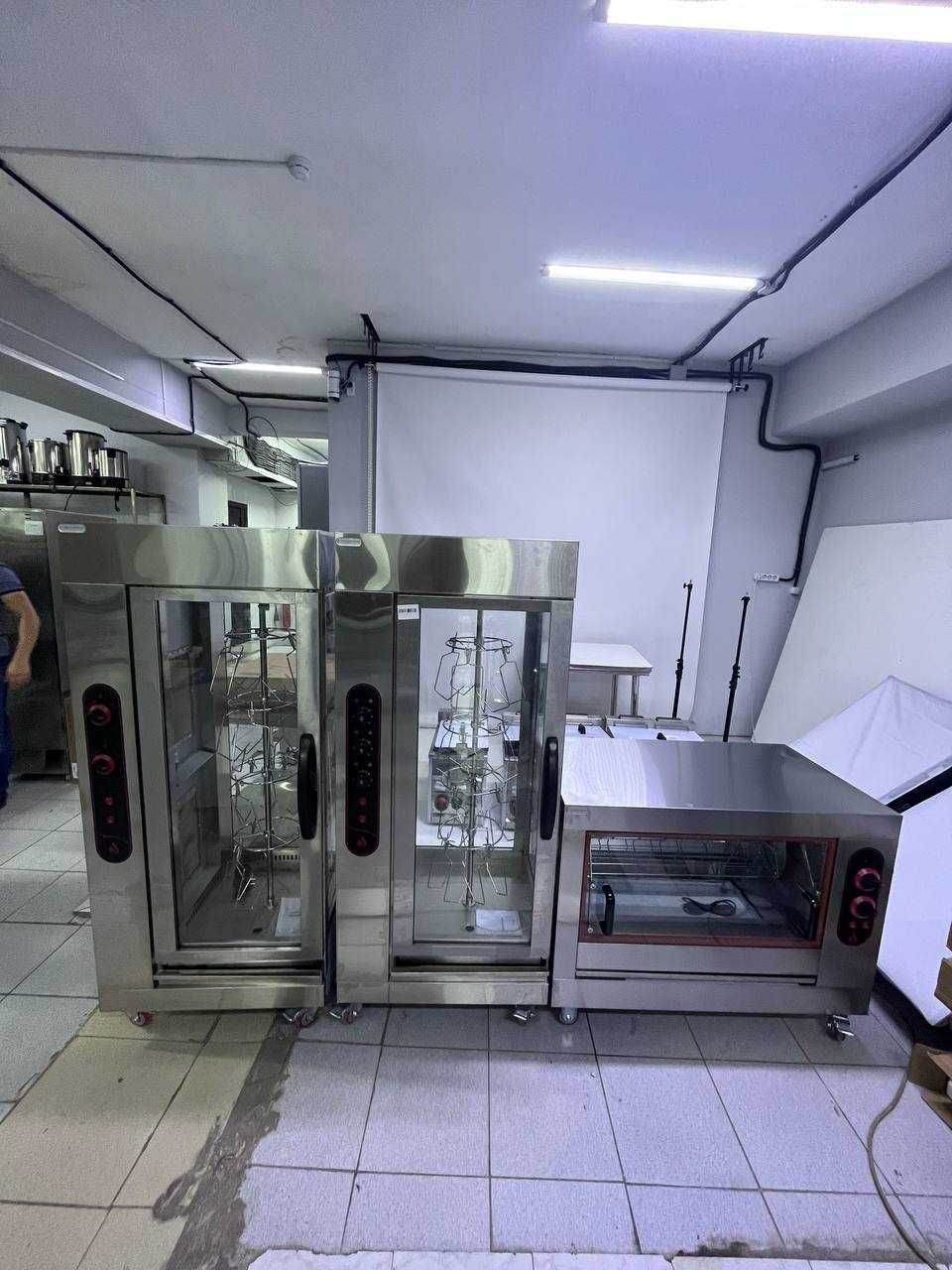 Гриль для кур электрический и газовый