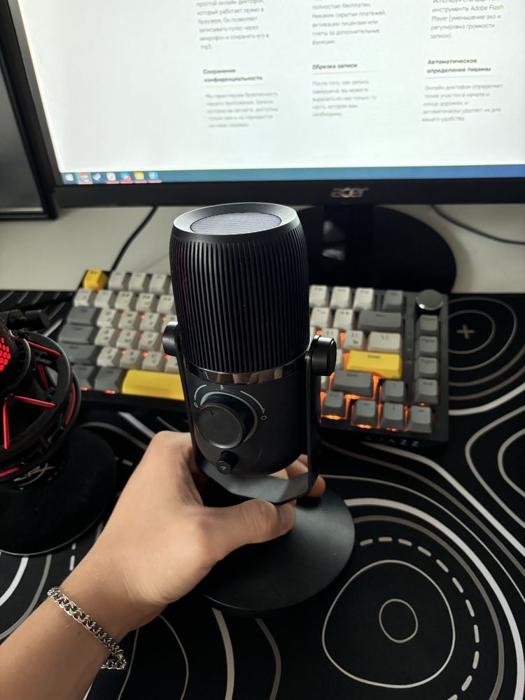 Микрофон Thronmax mdril zero plus