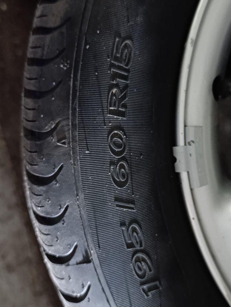 Диски л.п R16 c резиной 5*112 на Фольксваген