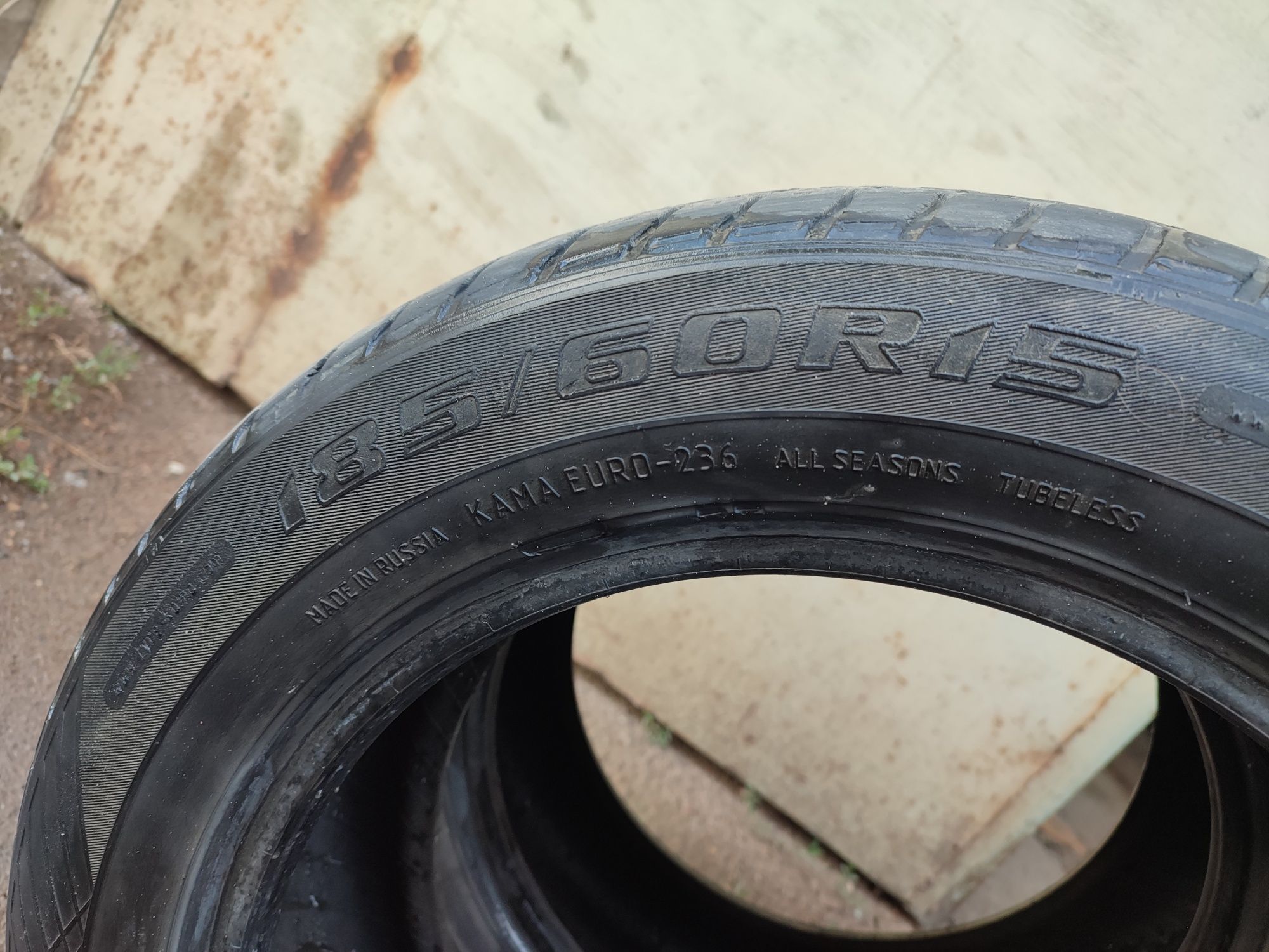 Продам 2шт. летних шин Кама Euro-236 R15 185/60 в отличном состоянии.