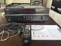 Ресивер Yamaha RX-V385 \ Домашний кинотеатр 5.1 \Dolby Vision и DTS HD