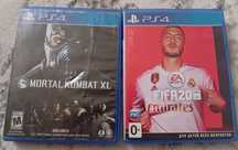 Продам мортал комбат xl фифа 20 на ps4