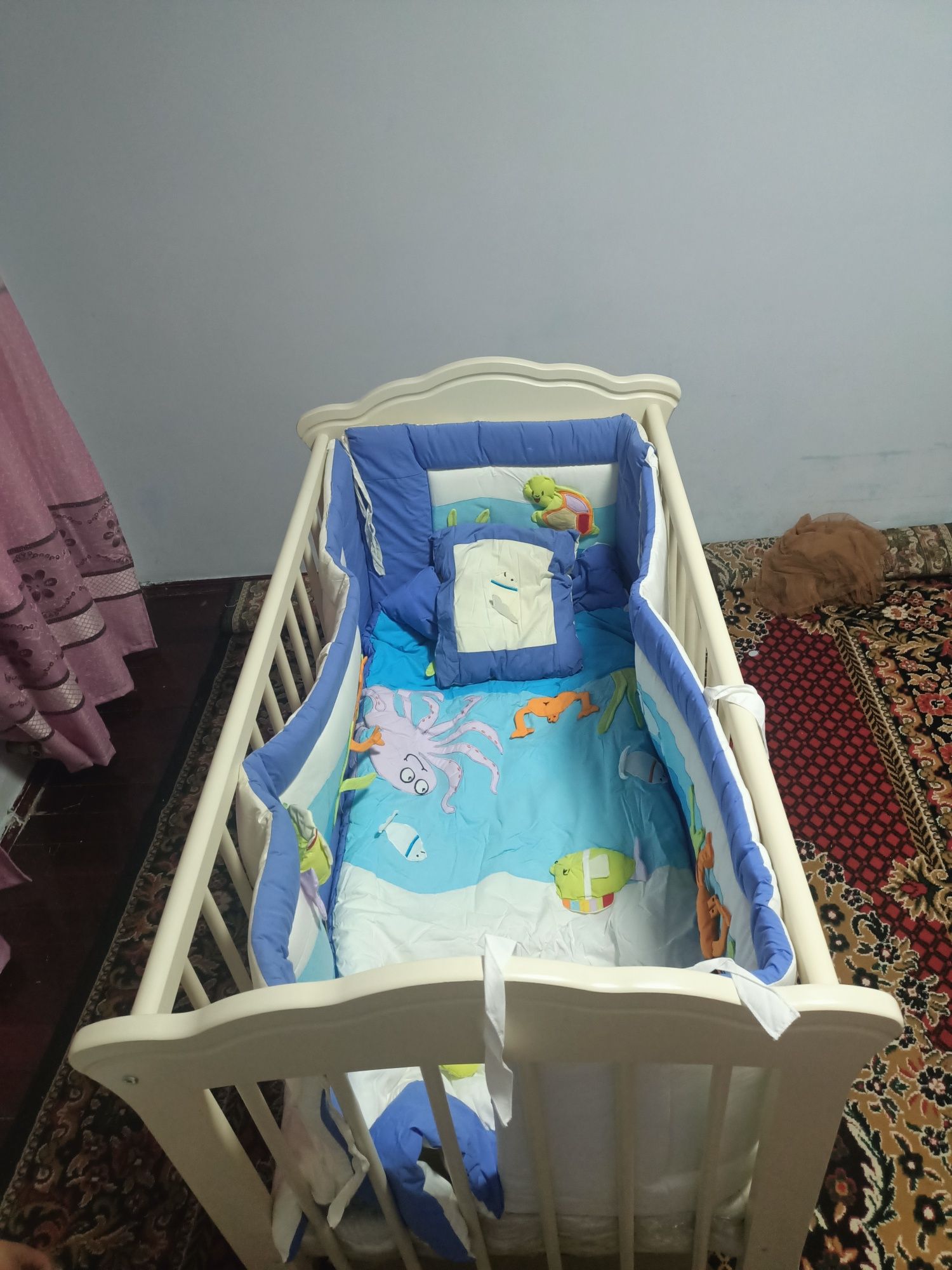Детский кровать манеж