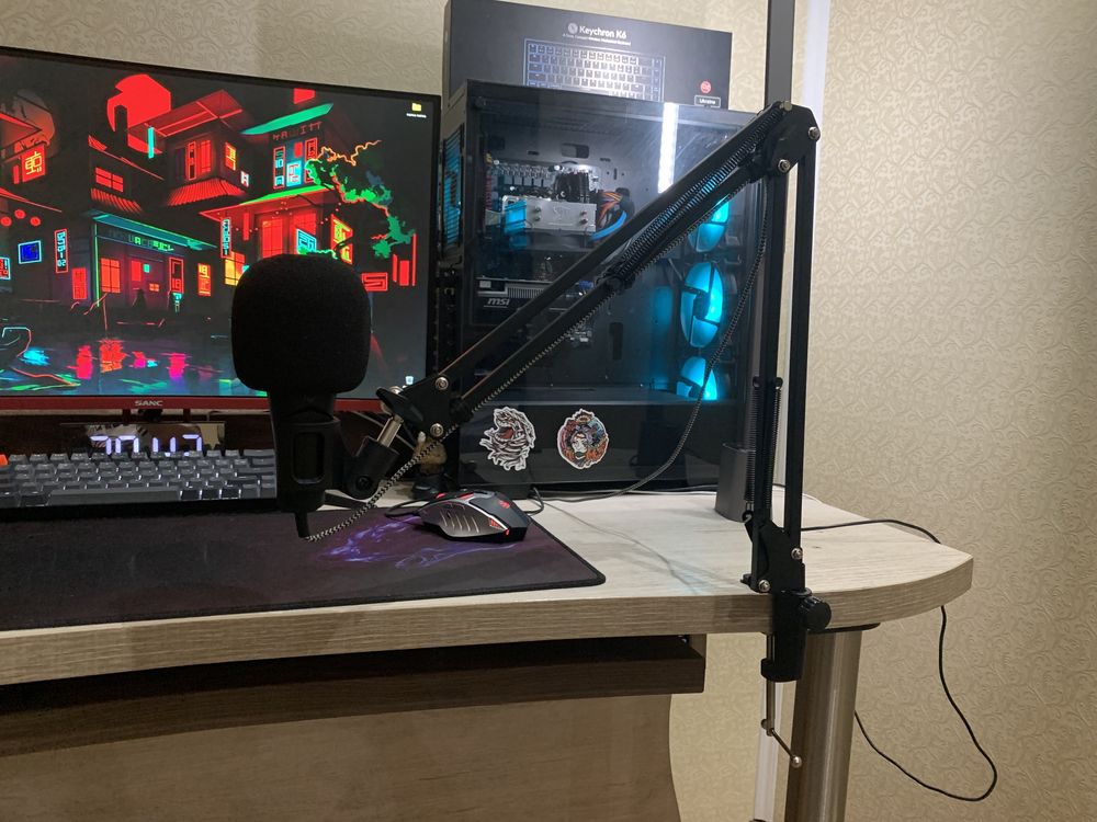 Микрофон Trust gxt 323