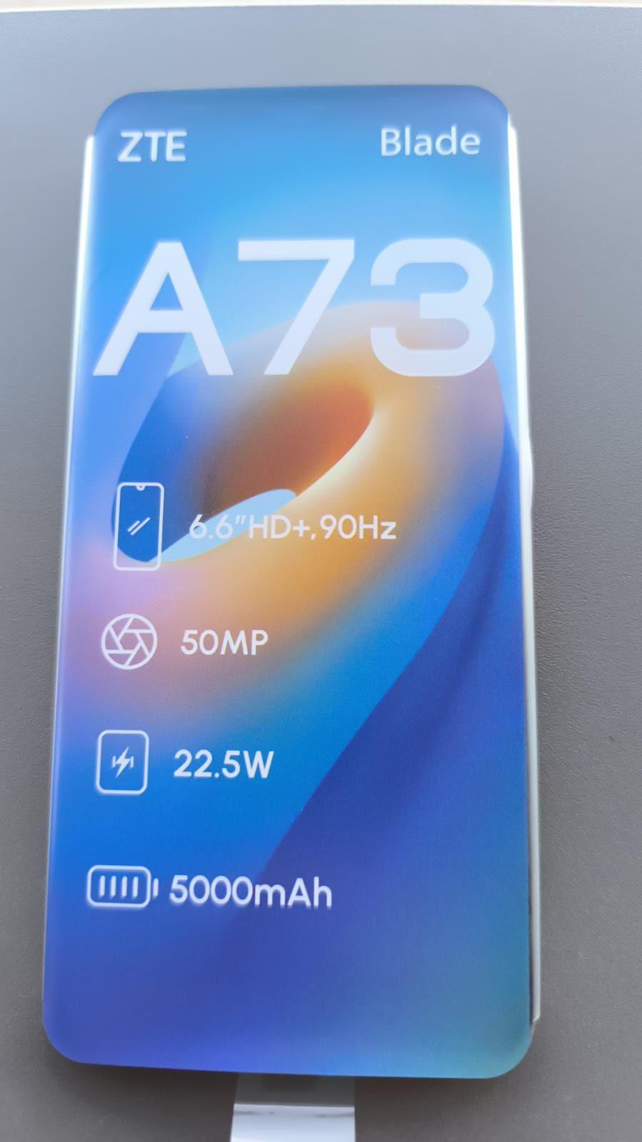 Продам смартфон ZTE Blade A73 зелёный.