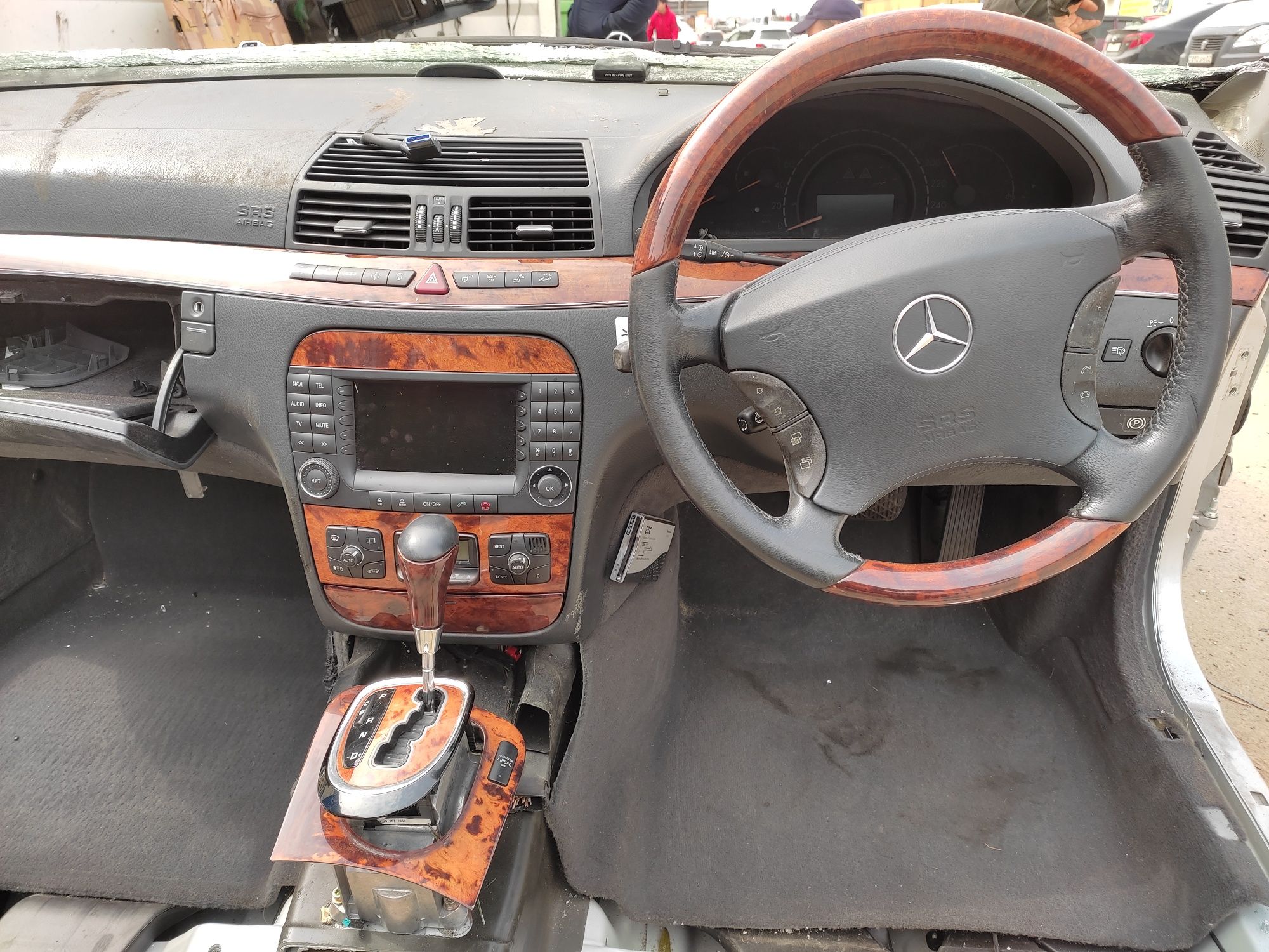 W220 лиса Япония распил Мерседес авторазбор m113 5l контрактный двигат