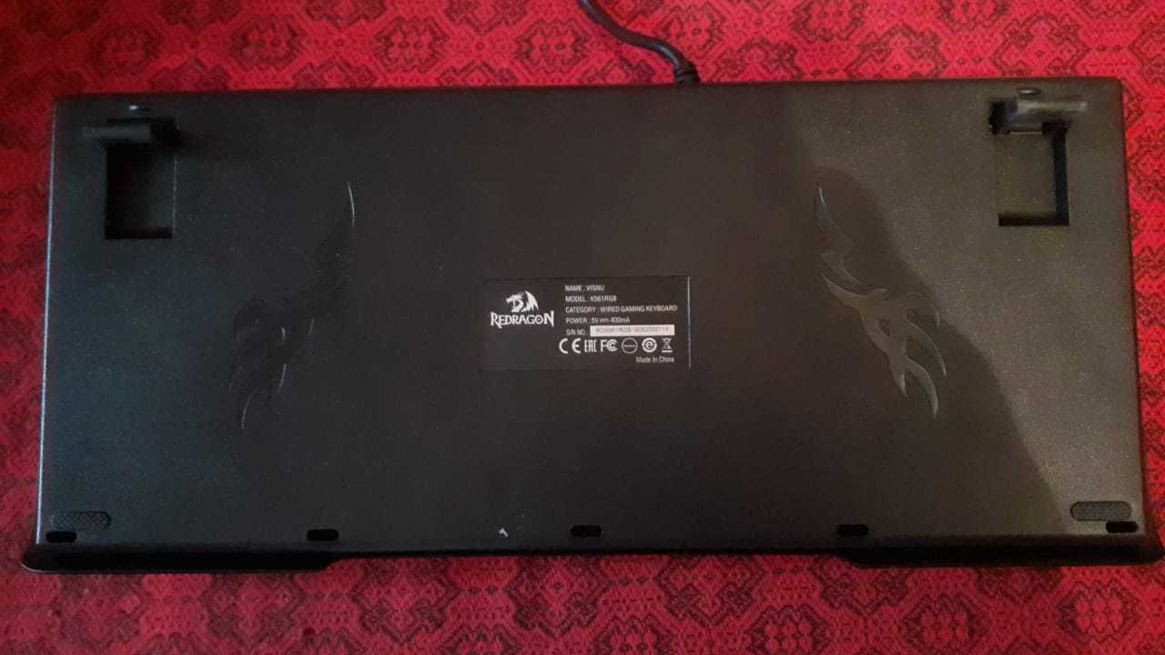 Механическая игровая клавиатура Redragon K561 RGB подсветкой.