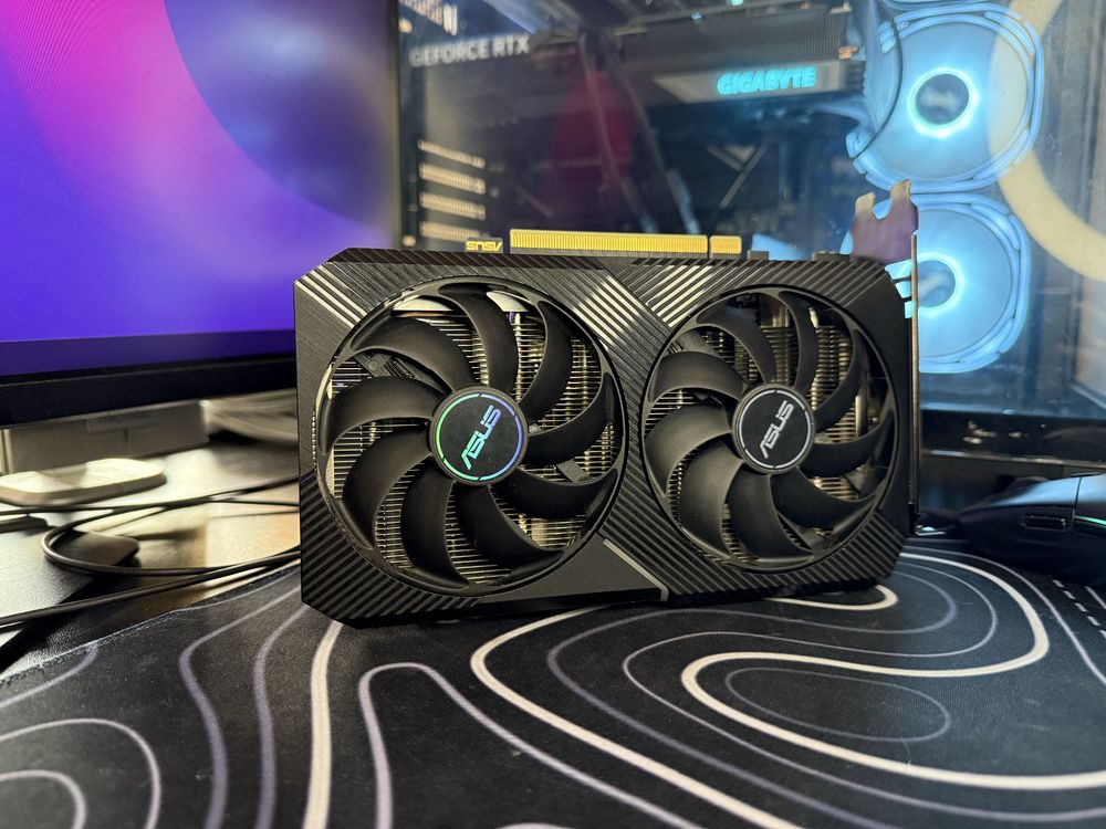 Видеокарта ASUS RTX 3060 DUAL OC v2 12GB