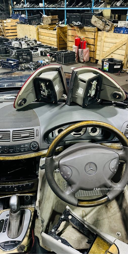 W211 руль дерева до ретсайлинг авторазбор мерседес бу запяасть