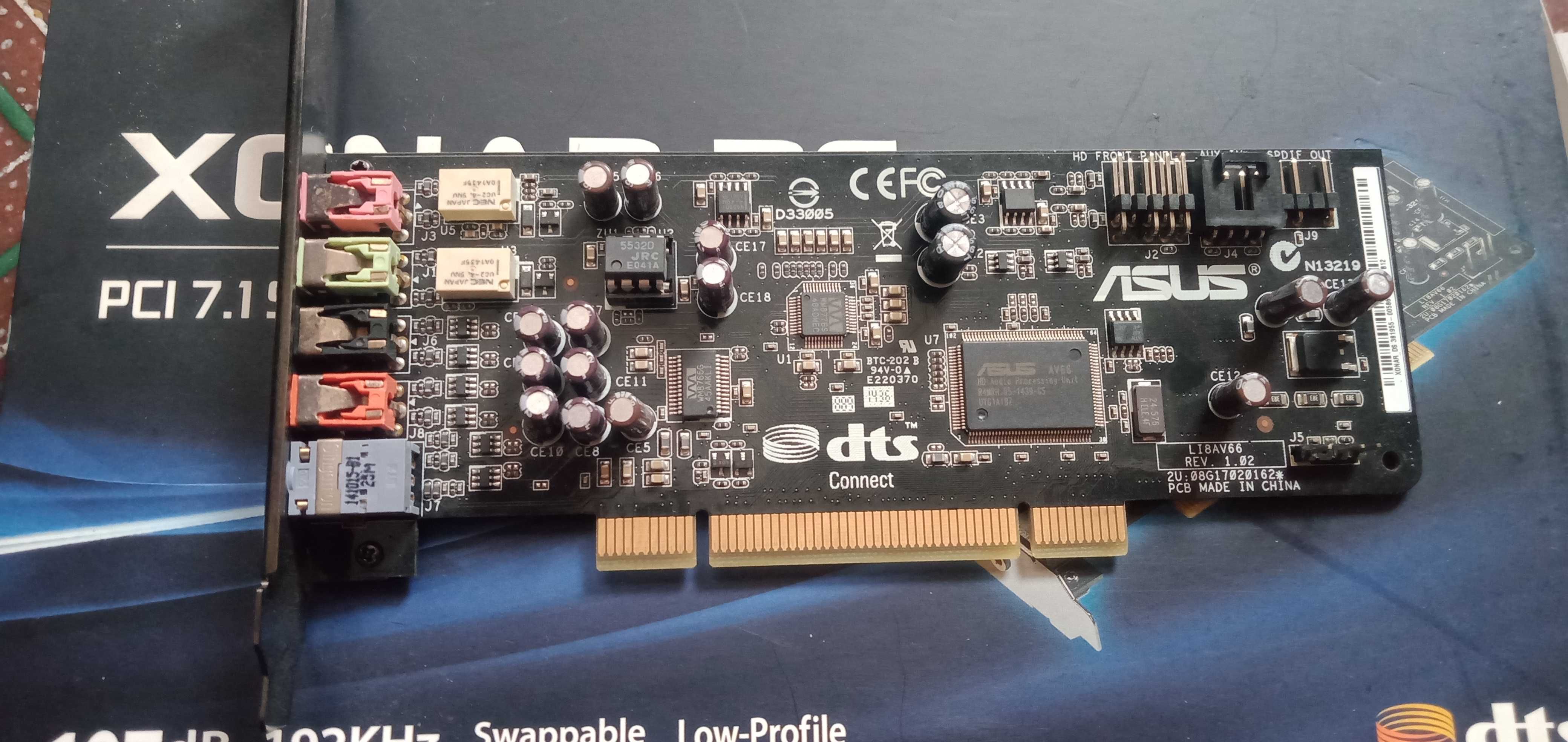 Звуковая карта ASUS Xonar DS 7.1
