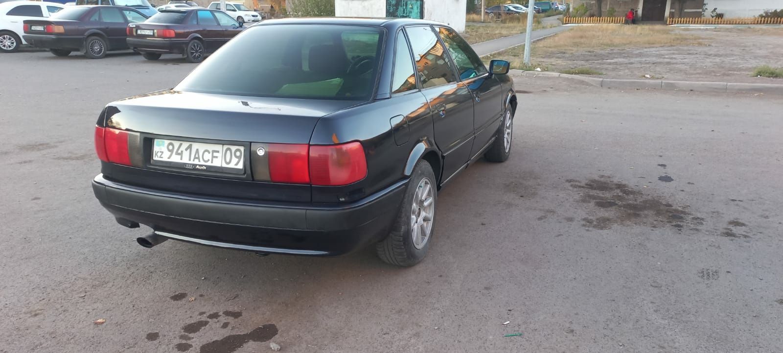 Ауди В4 на активном ходу