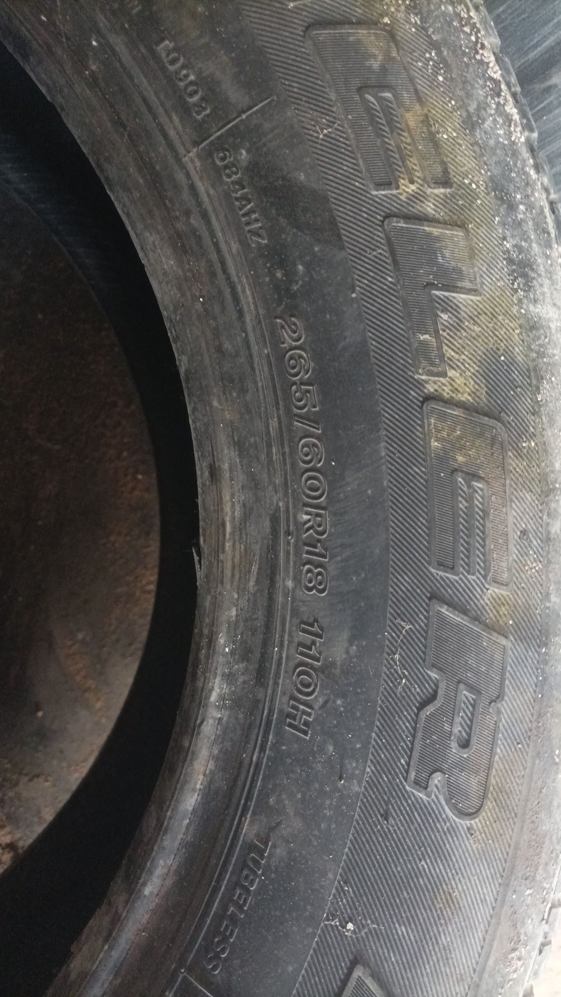 Шины "Bridgestone" 265/60/18