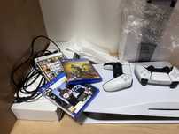 Продам Новый Sony PlayStation 5+Dualsence+Fifa 23+GTA5+UFC4