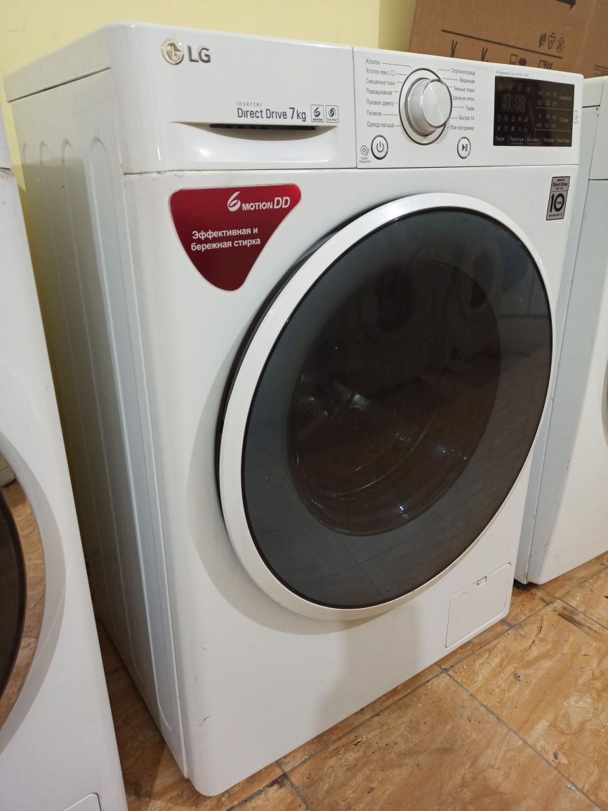 Модель LG Стиралка DirectDrive 7-kг Паровой цикл стирки