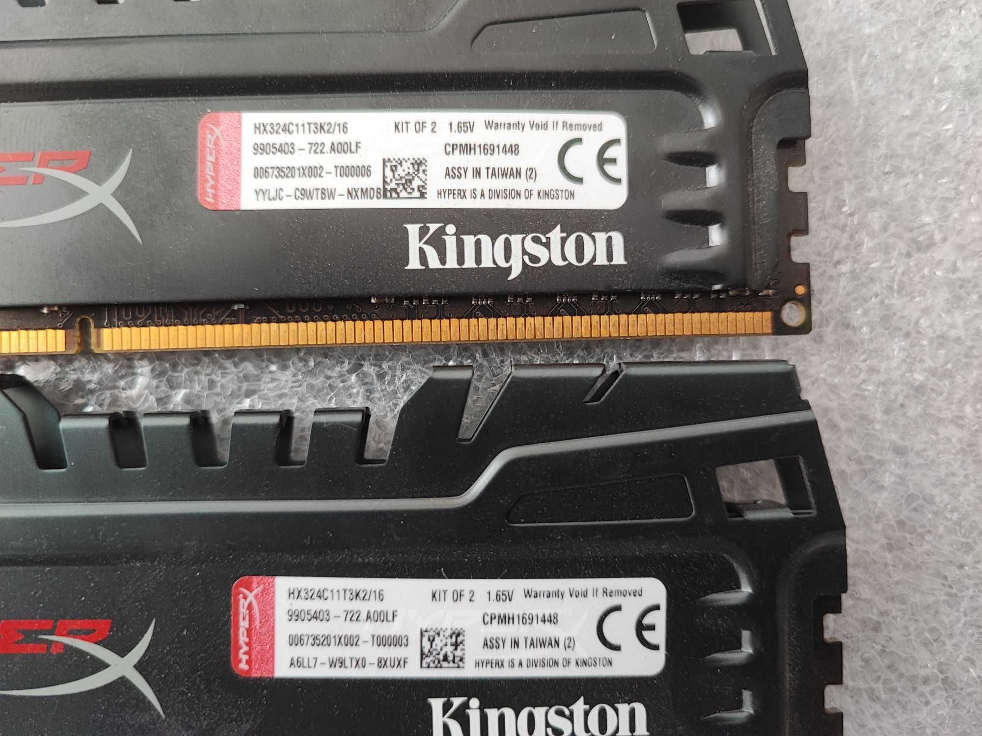 Оперативная память DDR3 2400 МГц Kingston HyperX Beast 16 ГБ