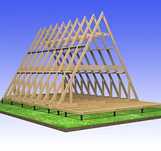 Продаются каркасы для A-frame дома (А-фрейм)