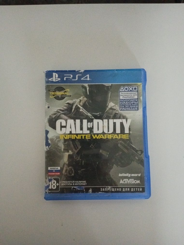 Продам диск на ps4, Call or Duty infinite warfare