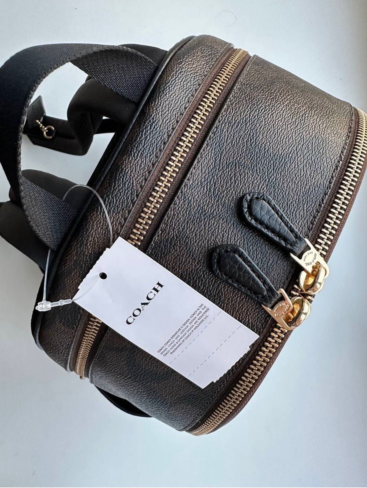 Кожаный рюкзак COACH
