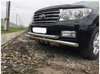 Защита переднего бампера land cruiser 200 lexus LX 570
