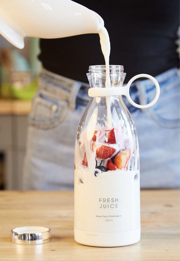 Блендер FRESH JUICE портативный блендер для смузи