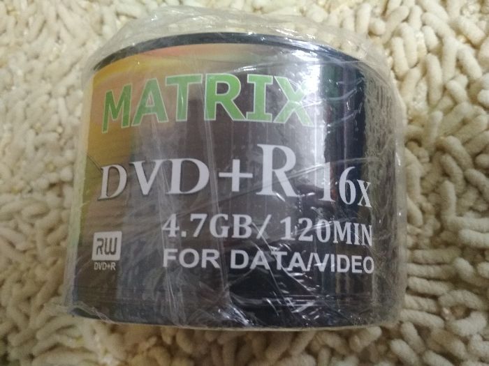 CD \СД диски и DVD \ДВД (балванки). новые. 150 тенге за 1 диск