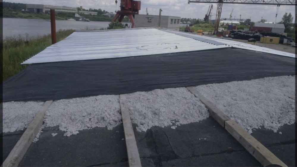 Эковата гарантия от 500 тг Утепление крыши крыша потолка чердак