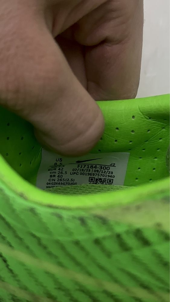 Бутсы nike air zoom vapor academy