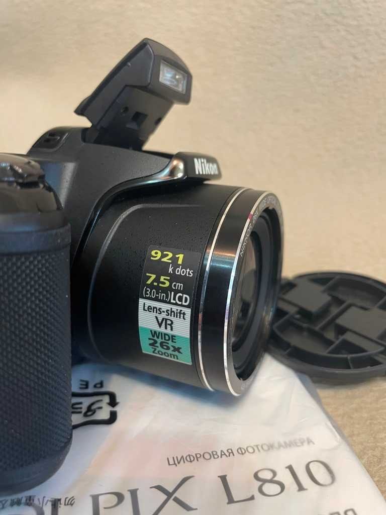 NIKON Coolpix L810 новый в коробке с 26 кратным зумом