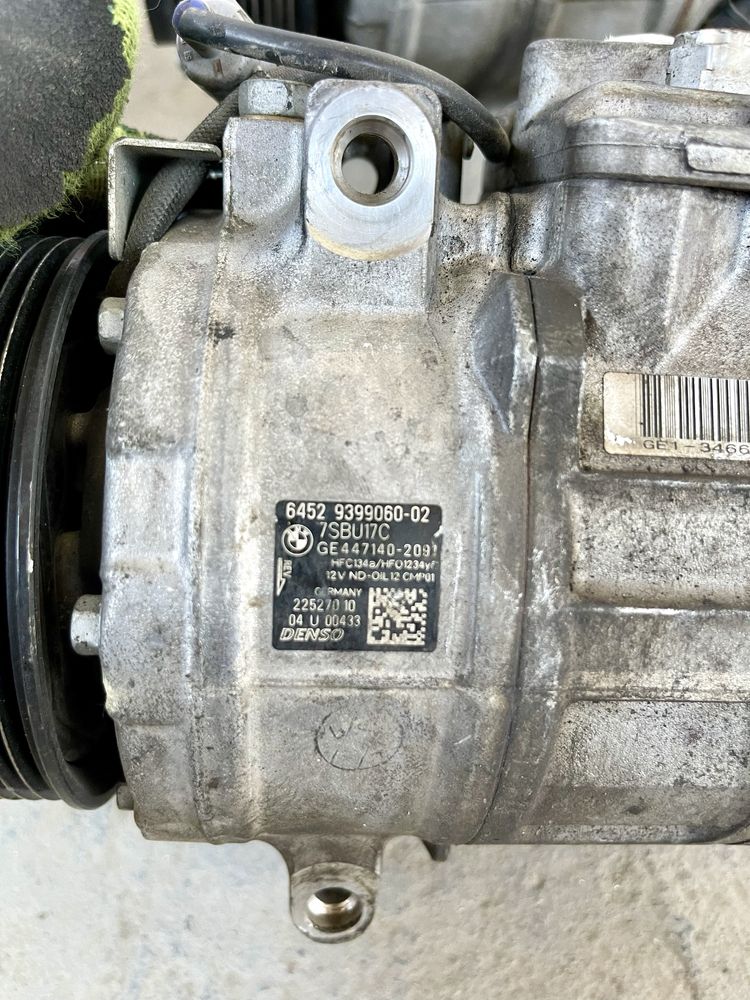 Компрессор кондиционера BMW X5 F15 e70 N55 БМВ Ф15 е70 Н55