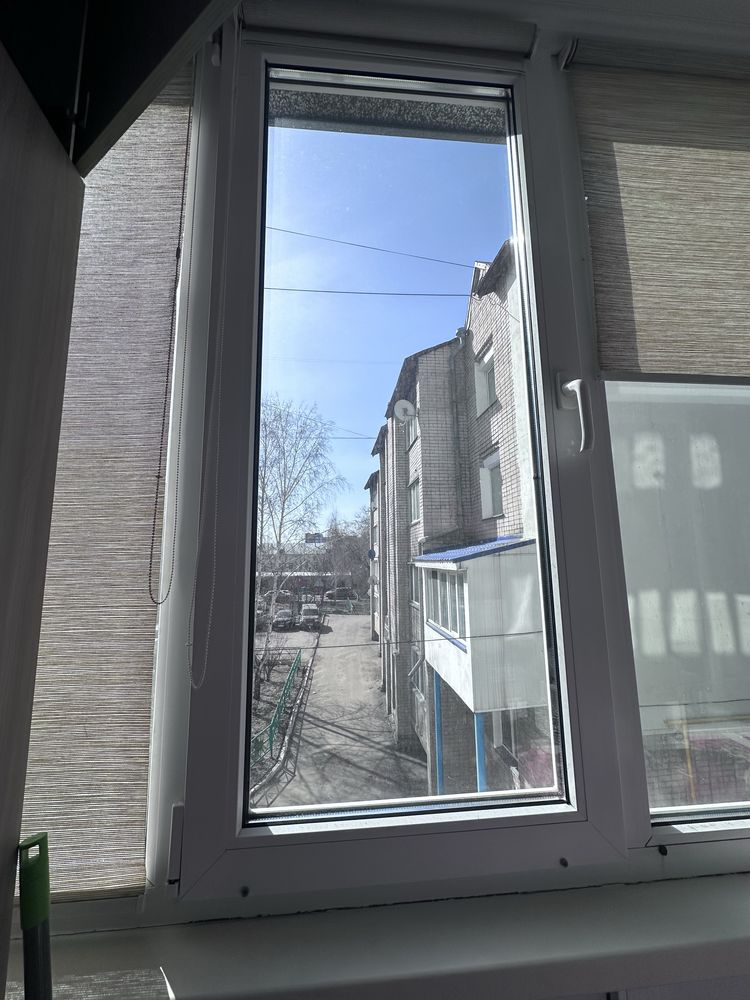 Балкон рама ограждение с роллами и москит сетками. Разборная, доставка