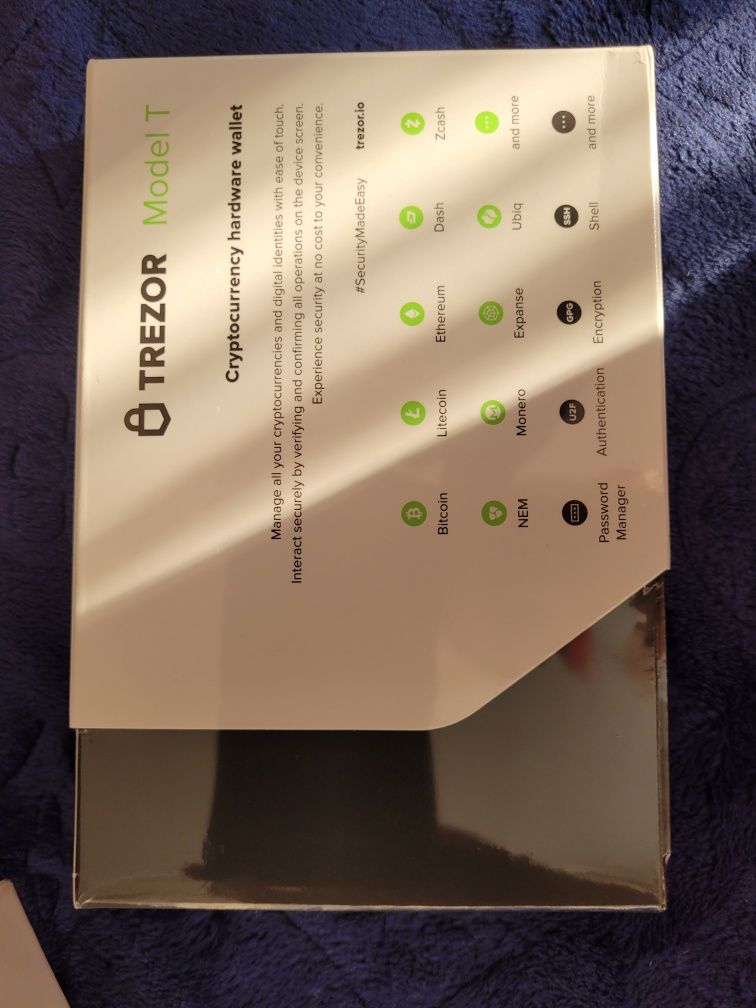 Холодный кошелёк Trezor T (Чехия) оригинал