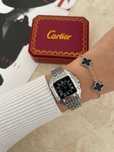 Женские часы Cartier Santos отличный подарок