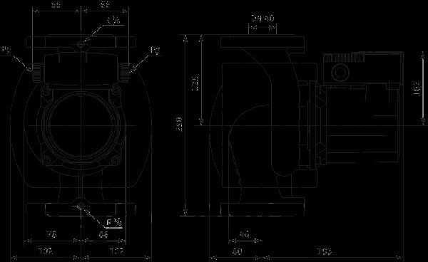 Насос циркуляционный WILO Top-s 40/7 (3 фазы) очень мощный,