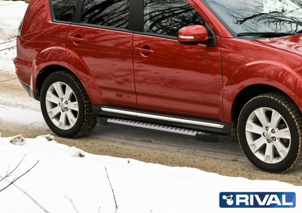 Пороги на Mitsubishi Outlander 2007—2010/2010—2012