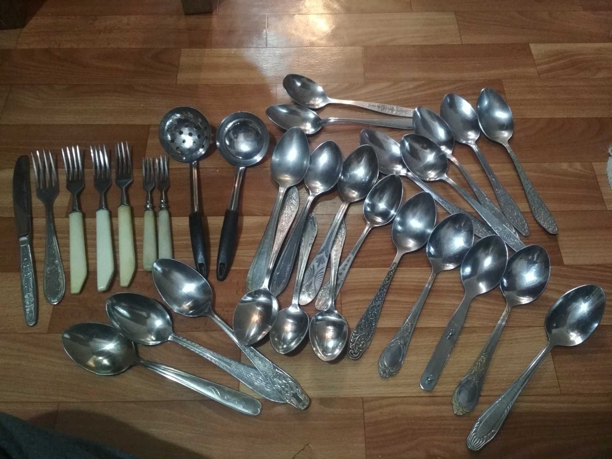 ложки вилки советские ссср нержавейка