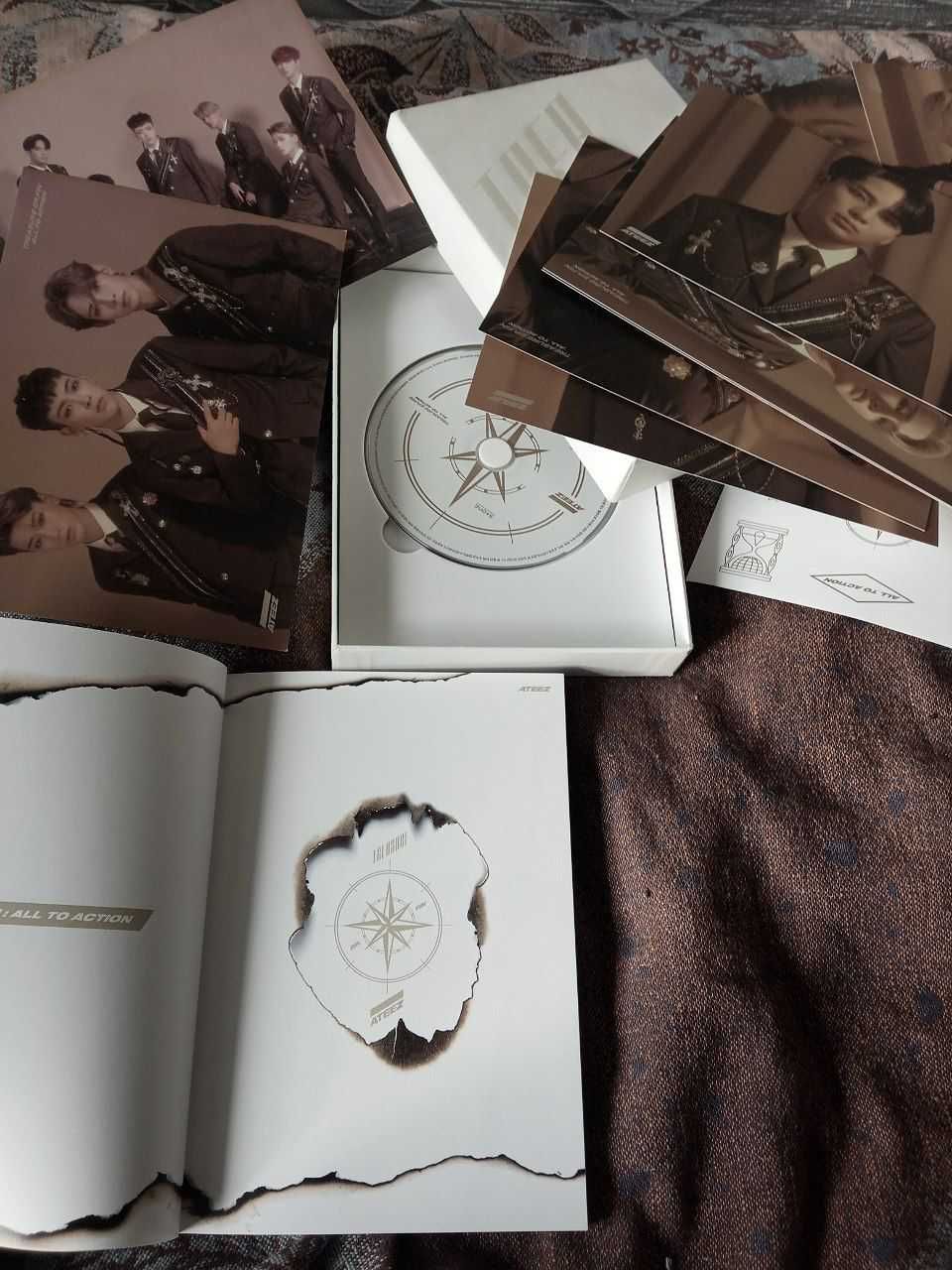 kpop альбом ATEEZ Treasure EP.Fin: All to Action