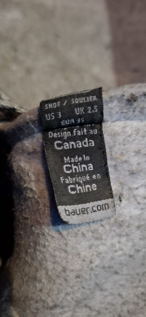 Коньки Bauer размер 35..