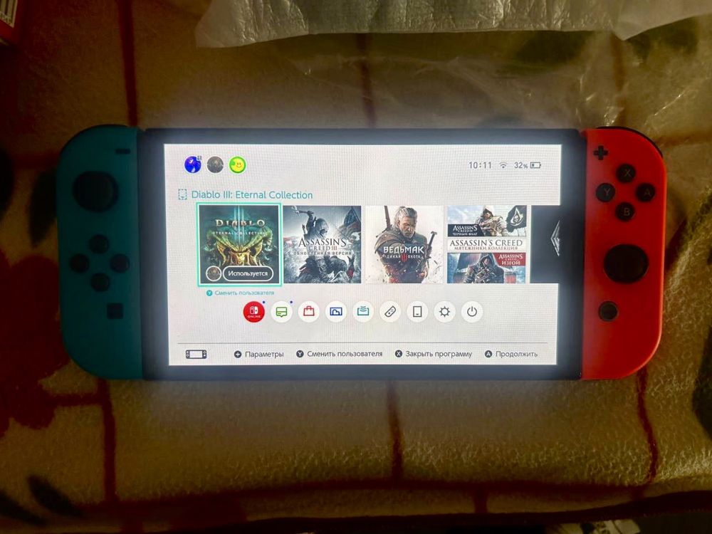 Игровая приставка Nintendo Switch OLED