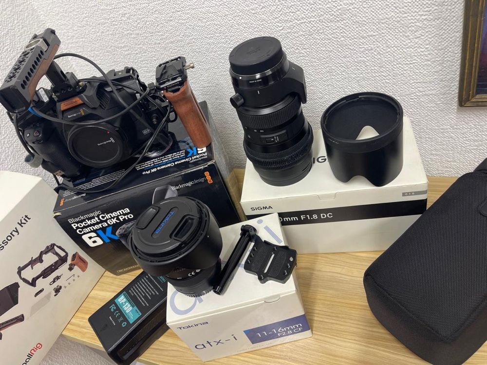 Кинокамера Black magic Poket cinemacamera 6K PRO