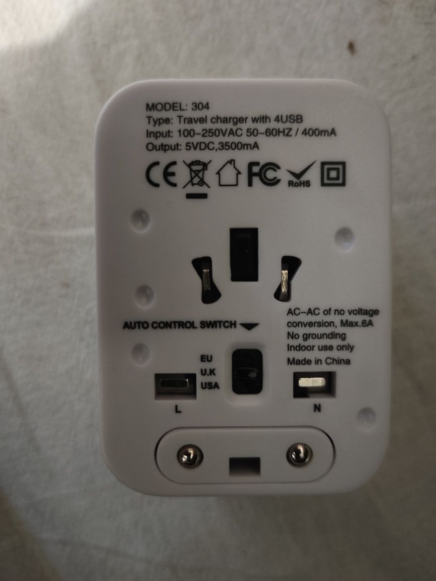Adapter Зарядчик телефонға