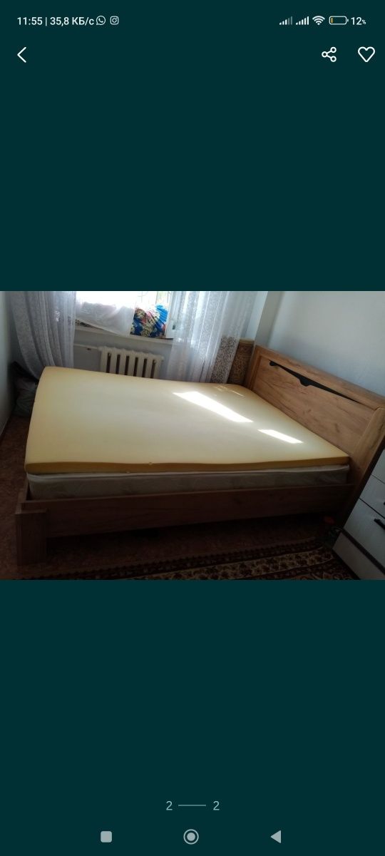 Спальный кровать 2 ярусный