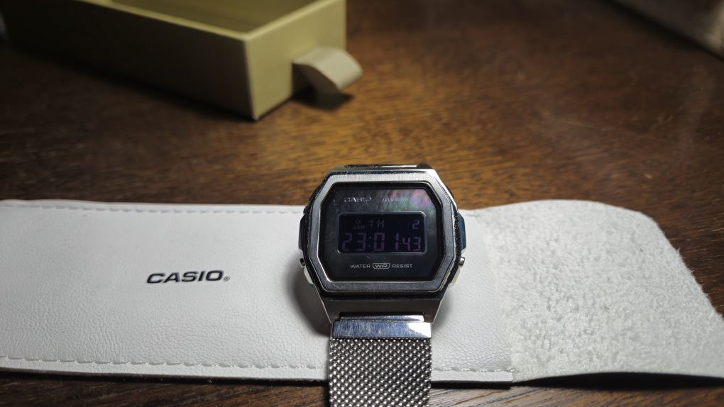 Casio A1000 полностью из нержавейки