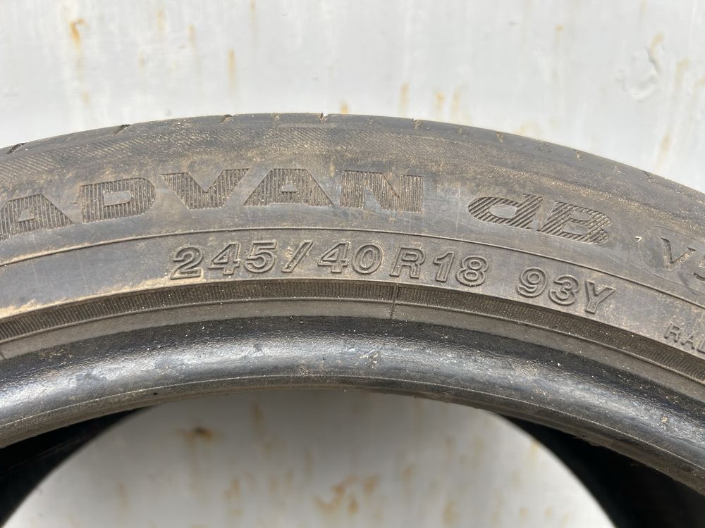 Продам пару летних шин р18