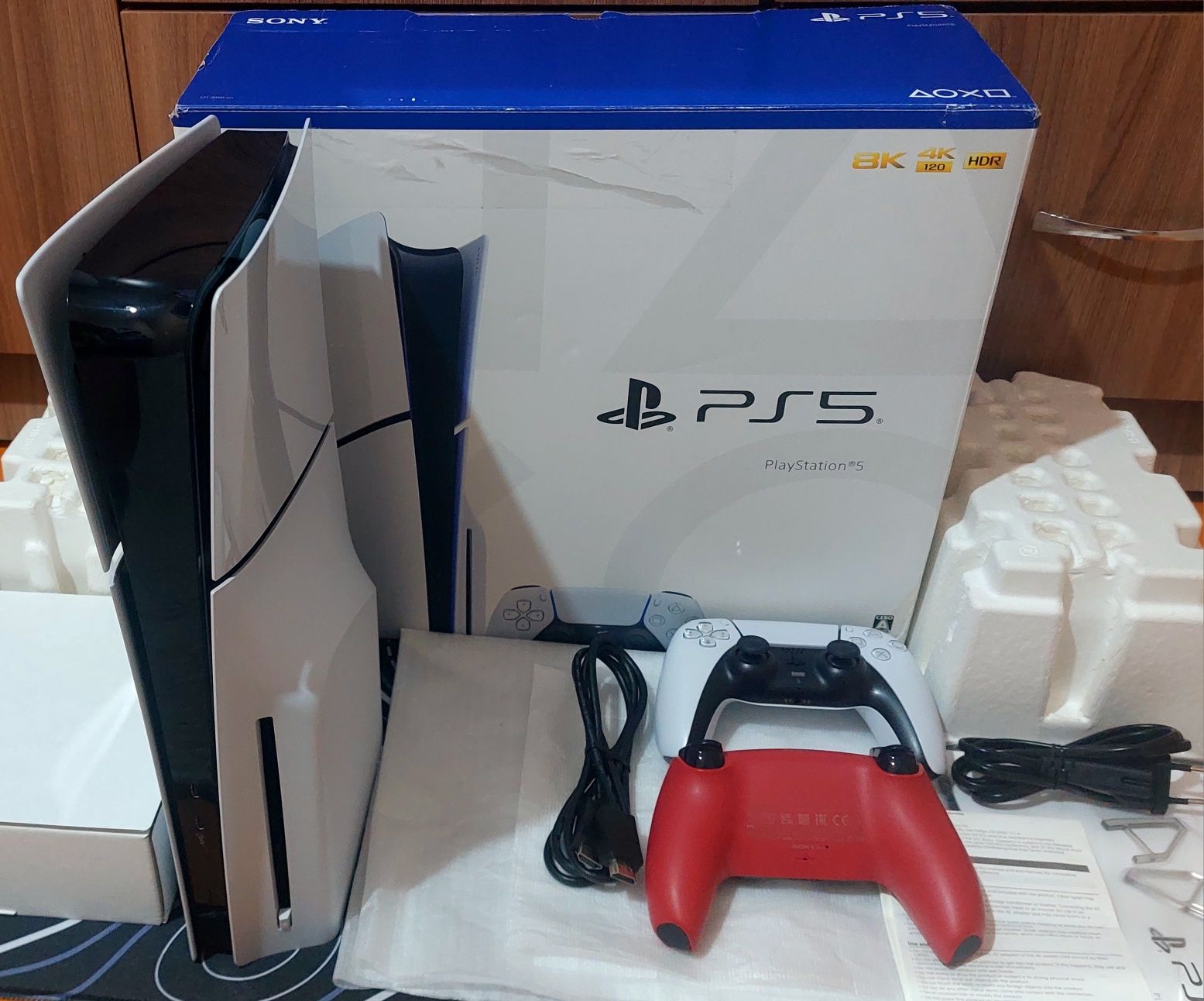 Ps 5 slim 1tb 2 дж 7 игры!