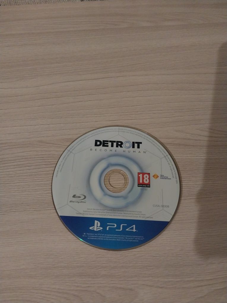 Игра на PlayStation 4 Detroit в отличном состоянии